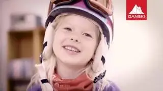 Danski familie skiferie - tag b&oslash;rnene med p&aring; ski!
