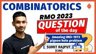 Amazing IMO -1972 Pigeon hole Problem | RMO 2023 | Maths Olympiad Preparation | Sumit Sir | VOS