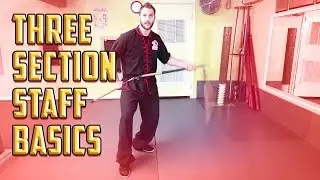 Learn Kung - Fu 3 Section Staff - Propeller Spinning