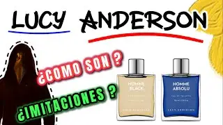 HOMME BLACK Y HOMME ABSOLU - LUCY ANDERSON ..CONOCEMOS 2 DE SUS PERFUMES... &iquest;&iquest;QUE OPINO DE ELLOS ??