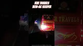 night driving #busfanning #bus #buslover #buses #travelsbus #kvrtravels #nightdriving #busdriving
