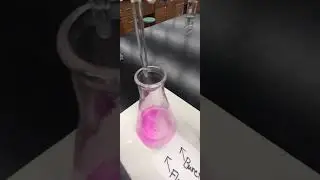 Acid Base Titration with Phenolphthalein