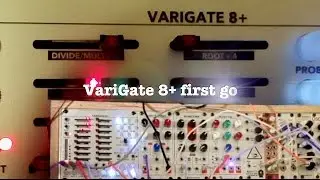 Malekko Varigate 8+ Day 1: TB-303 + Hexinverter Mutant Drums = Acid