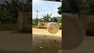 Rocket Balloon Emoji Floating#shortsviral