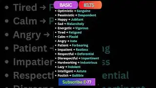 Basic vs Advanced IELTS Vocabulary | C1&ndash;C2 Words for Band 9 #ieltspreparation #ieltsvocabulary