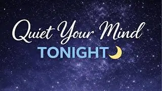 Stop Overthinking Tonight 🌙
