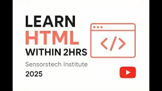 HTML Full Course 2025 | Learn HTML in 1 Video 🔥