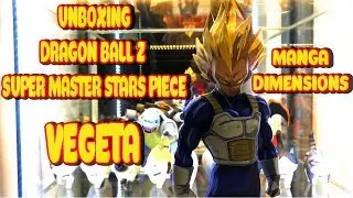 UNBOXING DRAGON BALL Z MANGA DIMENSIONS - SUPER MASTER STARS PIECE - VEGETA