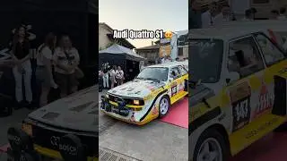 Un icono en los rallys 😍 | #rally #rallycrash #wrc #audi #audiquattro #motorsport
