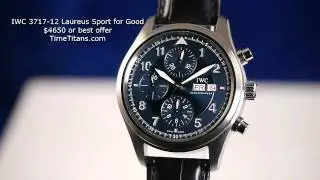 IWC 3717-12 Laureus Sport For Good Flieger Chronograph