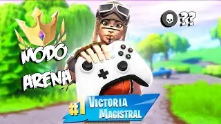 Victoria Modo Arena SOLO con 90 ping #EasyWin Jugador Mexicano | Fortnite Battle Royale - Durazznit0