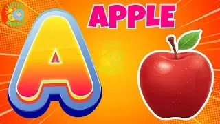 🎩✨ Educational Learning Videos | A is for Apple 🍎 - ABC Phonics Song | ABCD and 5 Little Ducks Song