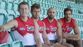 Get your hand off it: Sydney Swans talk mobile phone habits