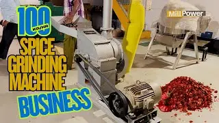 Spice grinding machine price for business | live demo | +91 951200 6775