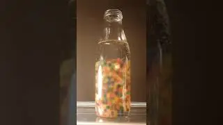 Orbeez water beads - Time lapse (4 hours in 30s)