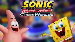 Sonic Racing CrossWorlds: Online Gameplay (Spongebob/Patrick)
