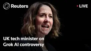 LIVE: UK tech minister addresses Grok AI deepfake controversy