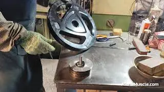 Rubber Coated Fitness Plates Manufacturing
