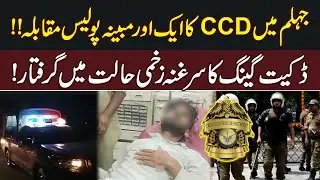 CCD Police Operation In Jhelum | Dacoit Gang Leader Arrested | Breaking News | News Alert