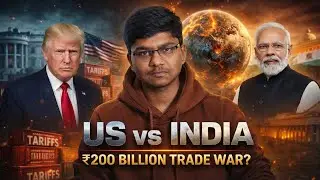 US vs India Trade War Explained | ₹200 Billion Risk to Indian Economy?