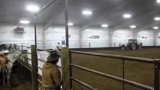 10-30-10 .. Alyssa & April ..  barrels, speed dash, JF8 @ Verndale Arena