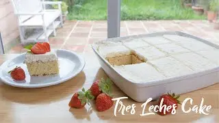 Let's Make a Delicious Tres Leches Cake! රසම රස ත්‍රෙස් ලෙචෙස් කේක් එකක් හදමු!