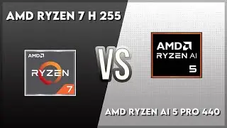 AMD Ryzen 7 H 255 vs AMD Ryzen AI 5 Pro 440 Technical Comparison