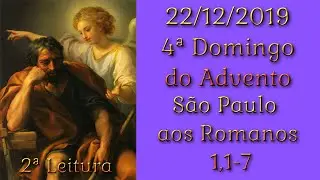 2&ordf; LEITURA:  S&Atilde;O PAULO AOS ROMANOS 1,1 7 - (COM REFLEX&Atilde;O)
