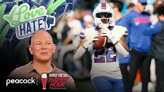 Bills Ray Davis a top handcuff for Week 10 if Cook is out | Fantasy Football Happy Hour | NFL on NBC
