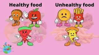 Healthy Vs Unhealthy Food | Healthy and Unhealthy Food Quiz | Learning Video For Kids