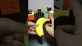 🍌🍌Unboxing Banana Cube 🍌🍌 #cubeography #rubikscube #cubelelo  #cubepattern #cube #fruitcube #viral