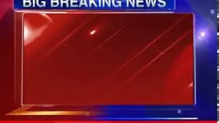 Full Screen Big Breaking News Graphics with Blank Text Plate