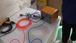 COLO-800DT-H Portable Powder Coating Equipment Installation