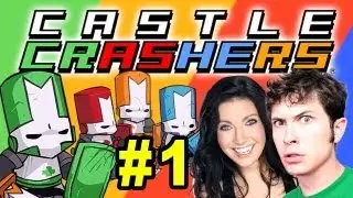 Let's Play CASTLE CRASHERS MULTIPLAYER - Part 1