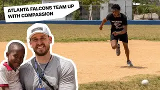 Atlanta Falcons vs Kids: Epic Baseball Showdown in the Dominican Republic!