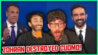 Zohran DEBATES Andrew Cuomo | Hasanabi Reacts ft. Gianmarco Soresi (Full Reactions)