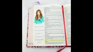 Bible Journal Art ~ Stamping & Copic Markers