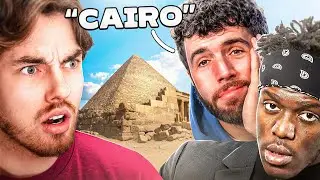 Geoguessr Pro Reacts to KSI and the Sidemen vs Behz