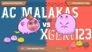 AC MALAKAS vs Xgem | Poison Battle | Axie Infinity
