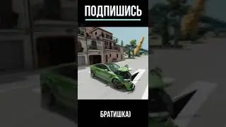 Audi A7 turbo crash BeamNG Drive #shorts #crash #gaming #auto #gameplay #audi #audia7 #subscribe