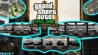 Agency Garage Tour | GTA 5 Online | The Contract | DaSh