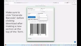 How to generate a ISBN-Bar-Code Graphic for your self-published book cover