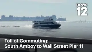 Using the South Amboy ferry service to get to NYC's Wall Street | News 12