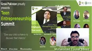 Teen Entrepreneurship Summit by Grow Pakistan