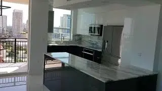 Modern Kitchen - High Rise on Las Olas Blvd in Downtown Ft Lauderdale