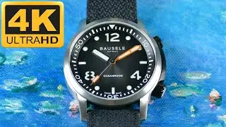Bausele [Australia] &ndash; Oceanmoon V Orca Black 42mm Swiss Made Diver Built for an Unplugged Lifestyle