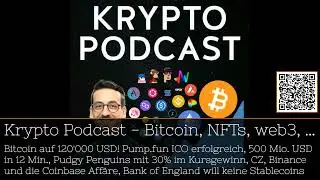 Bitcoin auf Rekordhoch: Pump.fun ICO sammelt 500 Millionen in 12 Minuten! #podcast #15Minuten