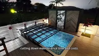 Nison Sliding Pool Enclosure: Sustainable Pool Solutions