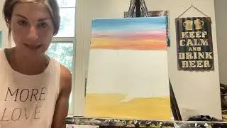 Sips n Strokes Serene Shell Instructions