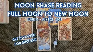 A Time For Action: Full Moon to New Moon Tarot Guidance (June 12 - June 25)